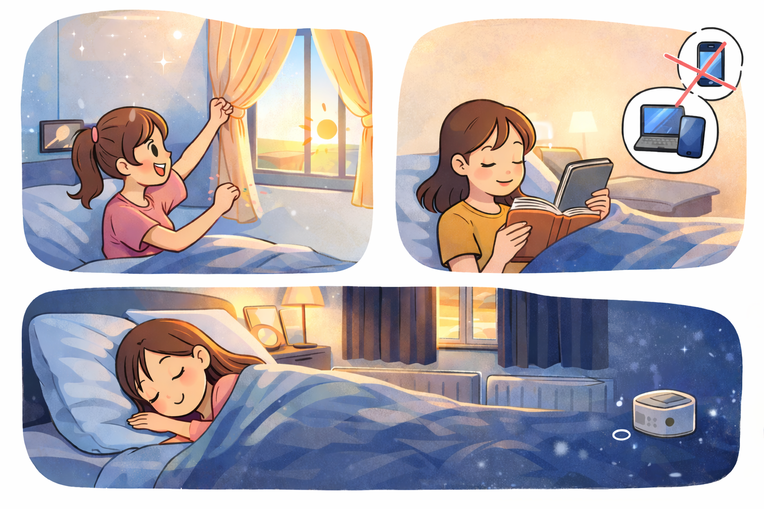 How to Sleep Better: 3 Practical, Science-Backed Tips That Actually Work chatgpt image 2026년 3월 16일 오후 09 00 48