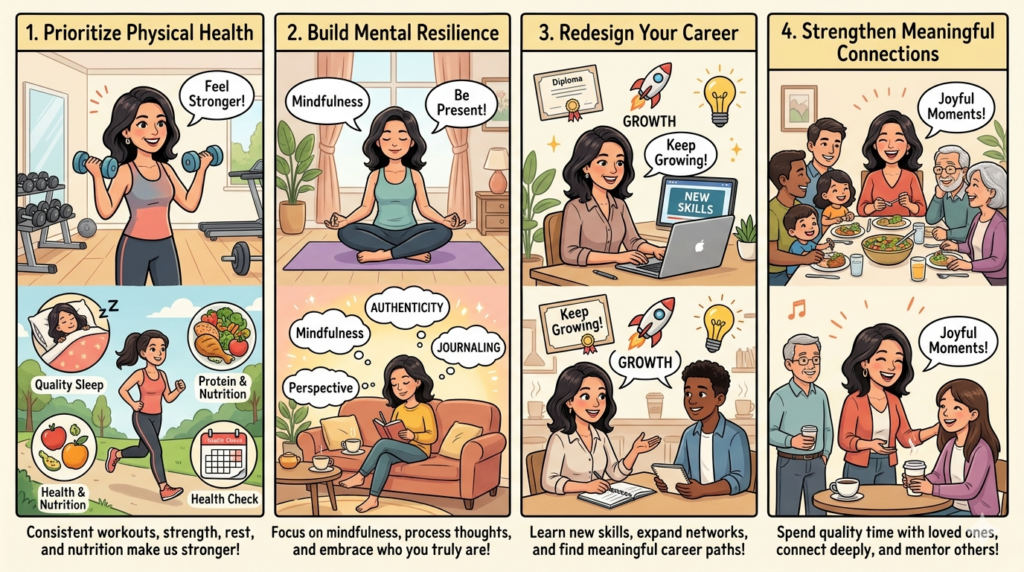 Navigating Life After 40: 4 Powerful Ways to Thrive in Your 40s healthy lifestyle in your 40s